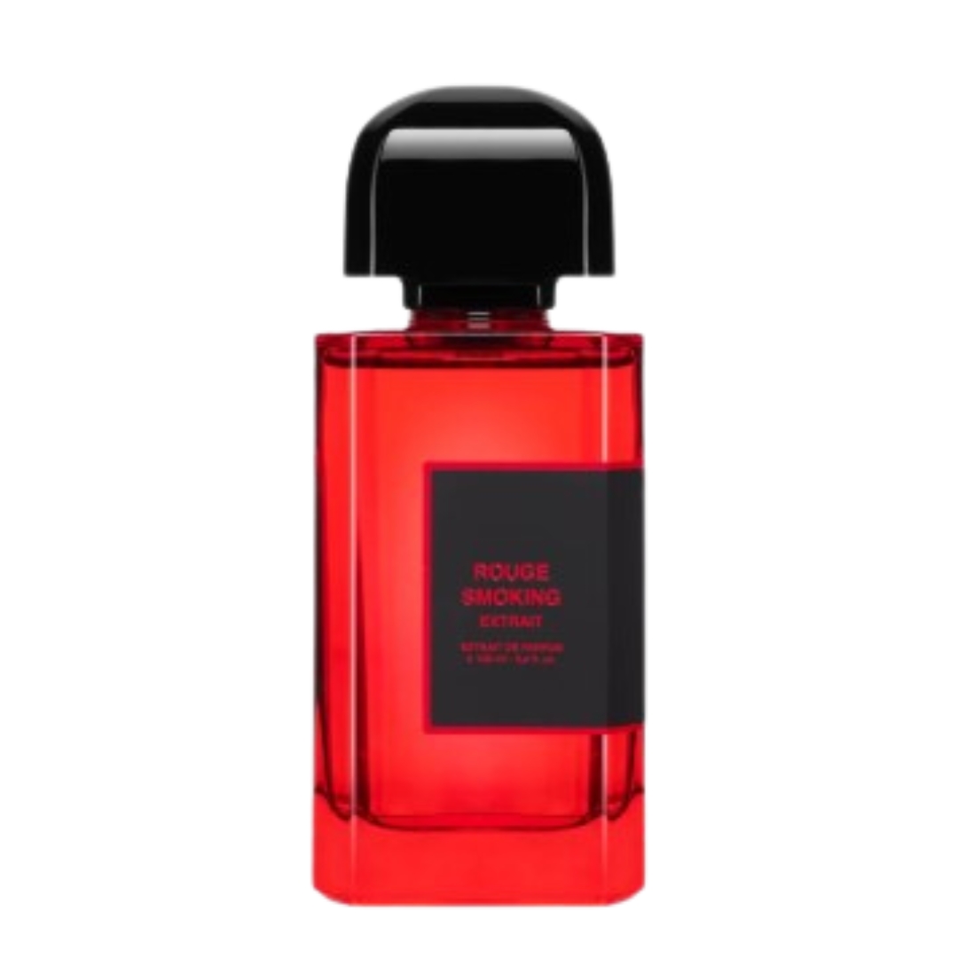 A product shot of the bdk parfums Rouge Smoking Extrait, on a white background