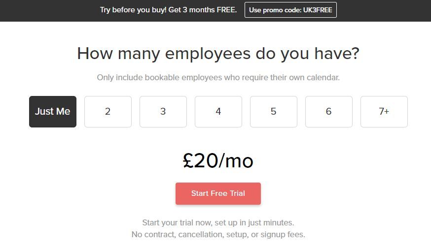 Vagaro POS UK user based membership subscription model pricing