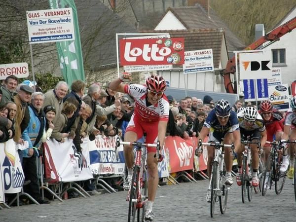 Jens Keukeleire (Cofidis) takes his third win in Nokere Koerse