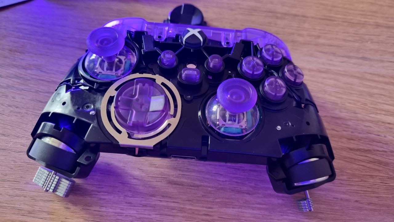 ExtremeRate Atomic Purple Xbox controller housing