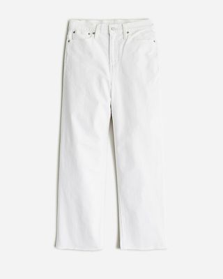 Slim Wide-Leg Jean in White Wash