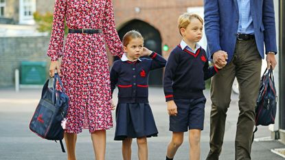 Princess Charlotte's First Day Of School