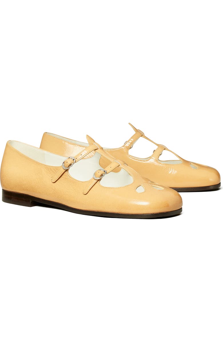 Violet Two Band Mary Jane Flat