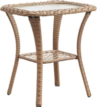 Rilyson Wicker Side Table