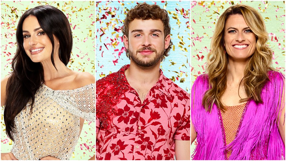 The finalists of Strictly Come Dancing 2025