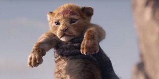 The Lion King 2019 baby Simba