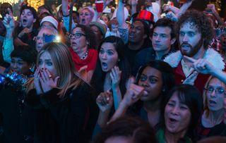 Office Christmas Party Jennifer Aniston Olivia Munn Jason Bateman TJ Miller