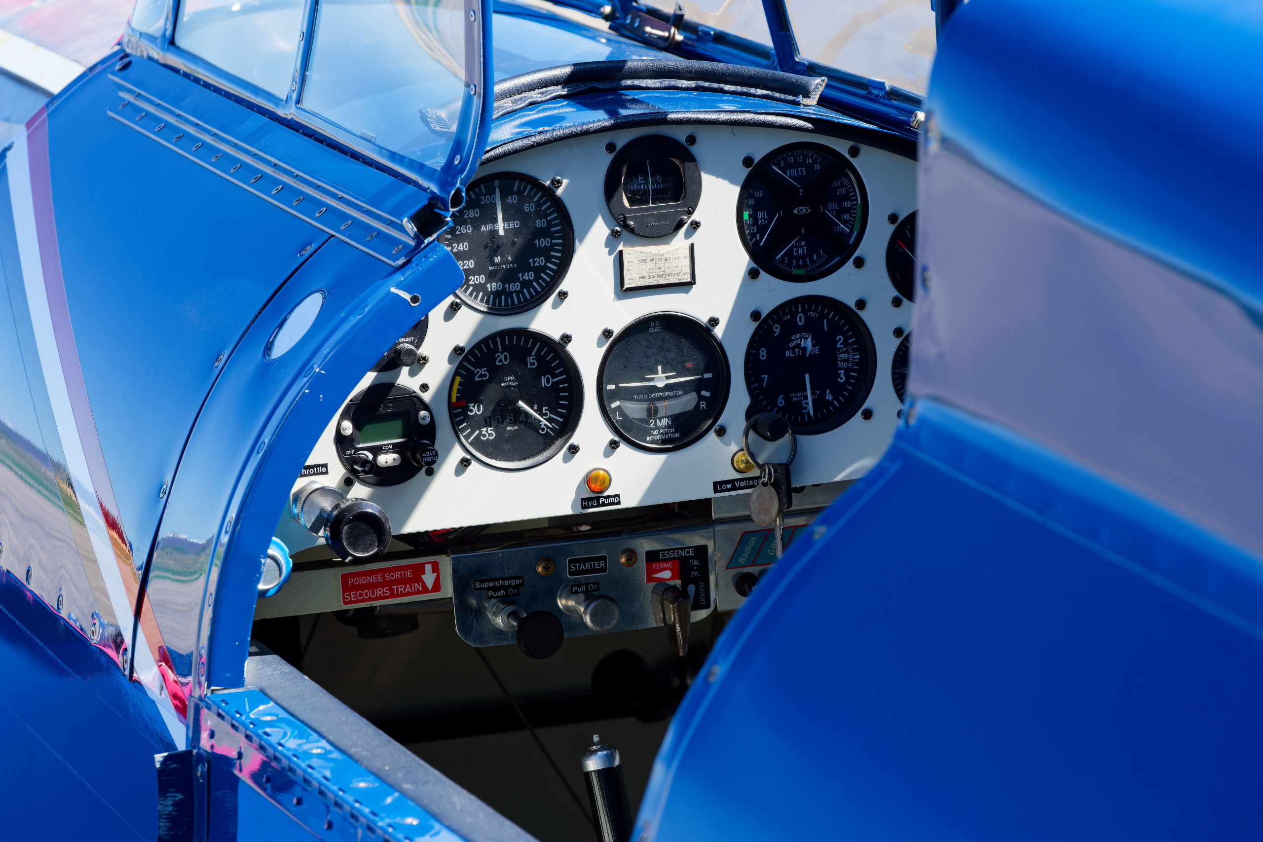 This Renault Caudron Rafale C.460 is an exacting replica