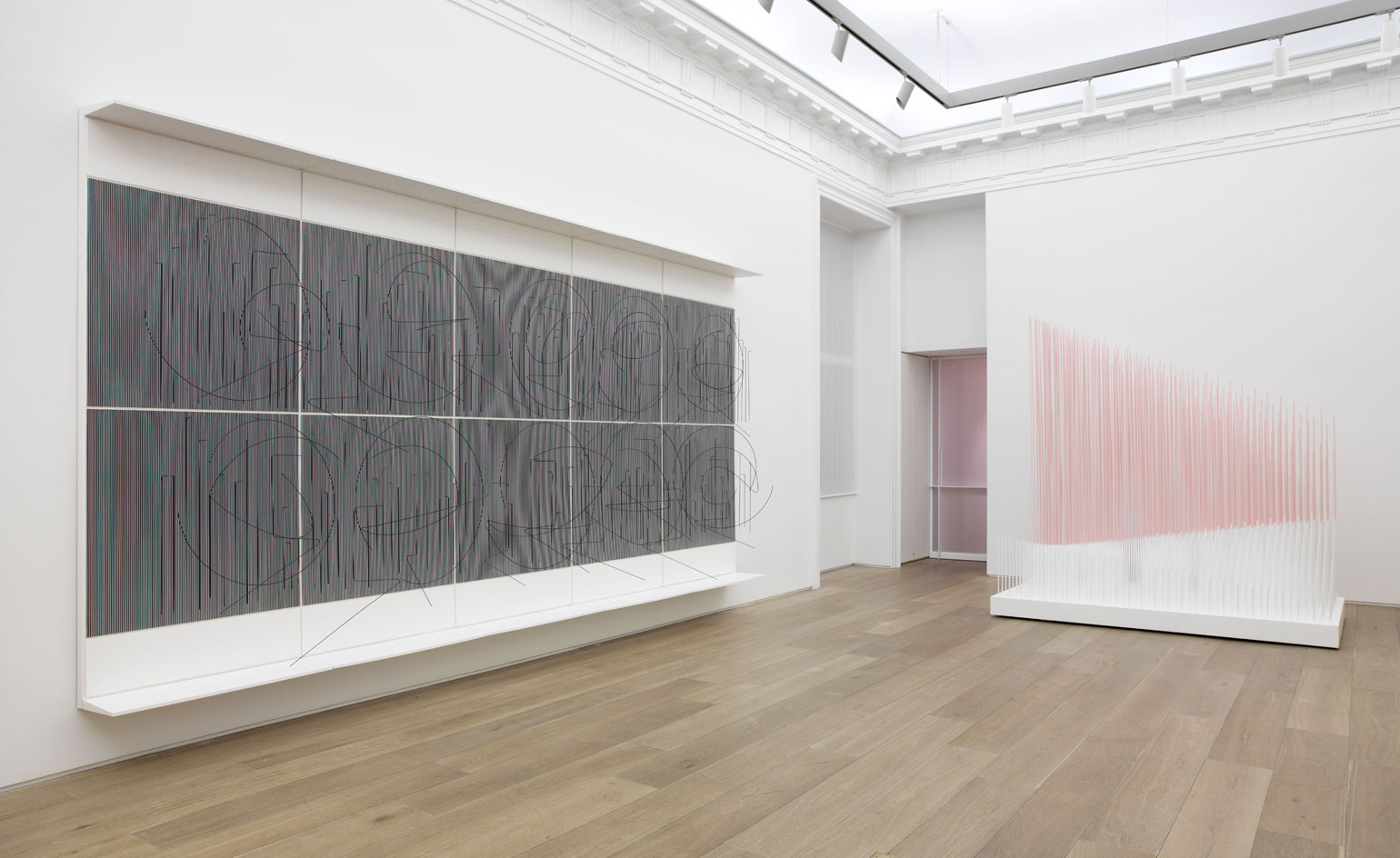 Installation view of the Soto retrospective