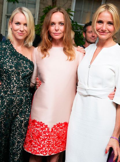 Naomi Watts, Stella McCartney and Cameron Diaz at Stella McCartney's Summer Party