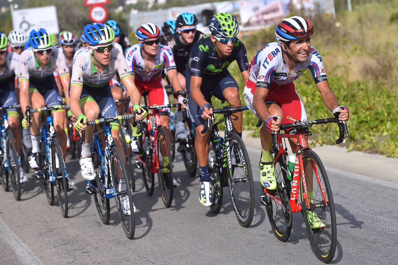 Katusha rode the front all day for Rodriguez