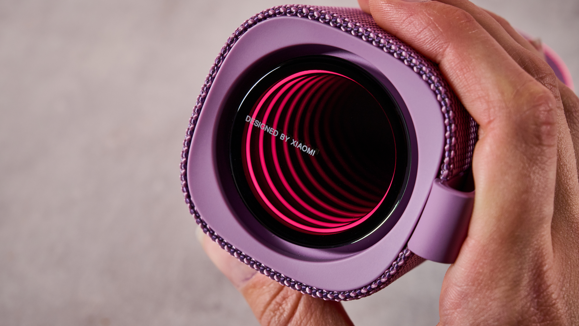 Infinity mirror on the Xiaomi Sound Play
