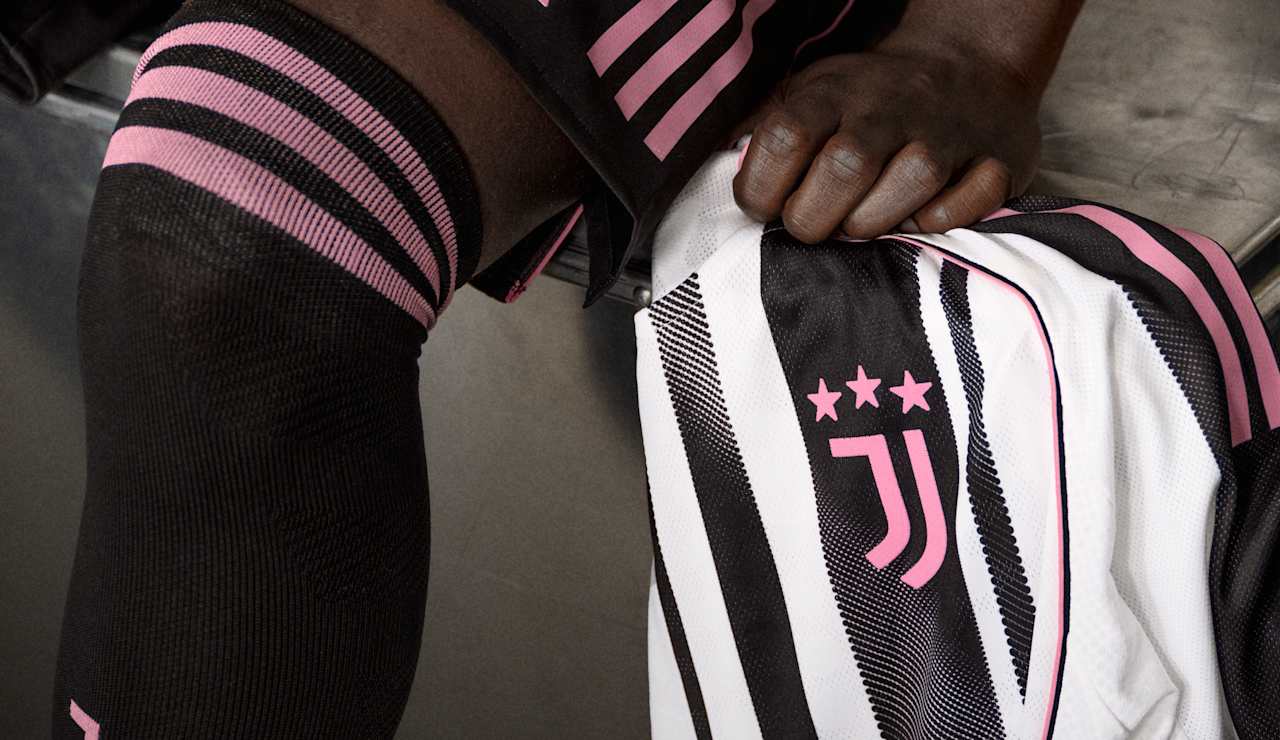 Details of the new Adidas Juventus 2025/26 home jersey