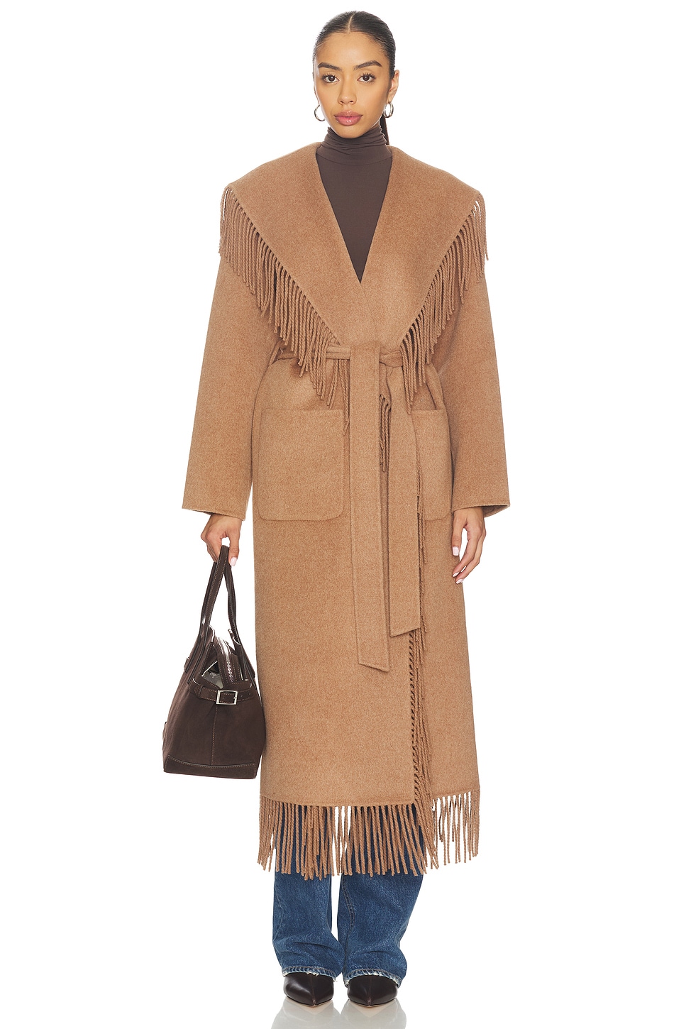 Carrie Fringe Robe Coat