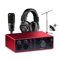 Focusrite Scarlett 4i4 4th Gen bundle