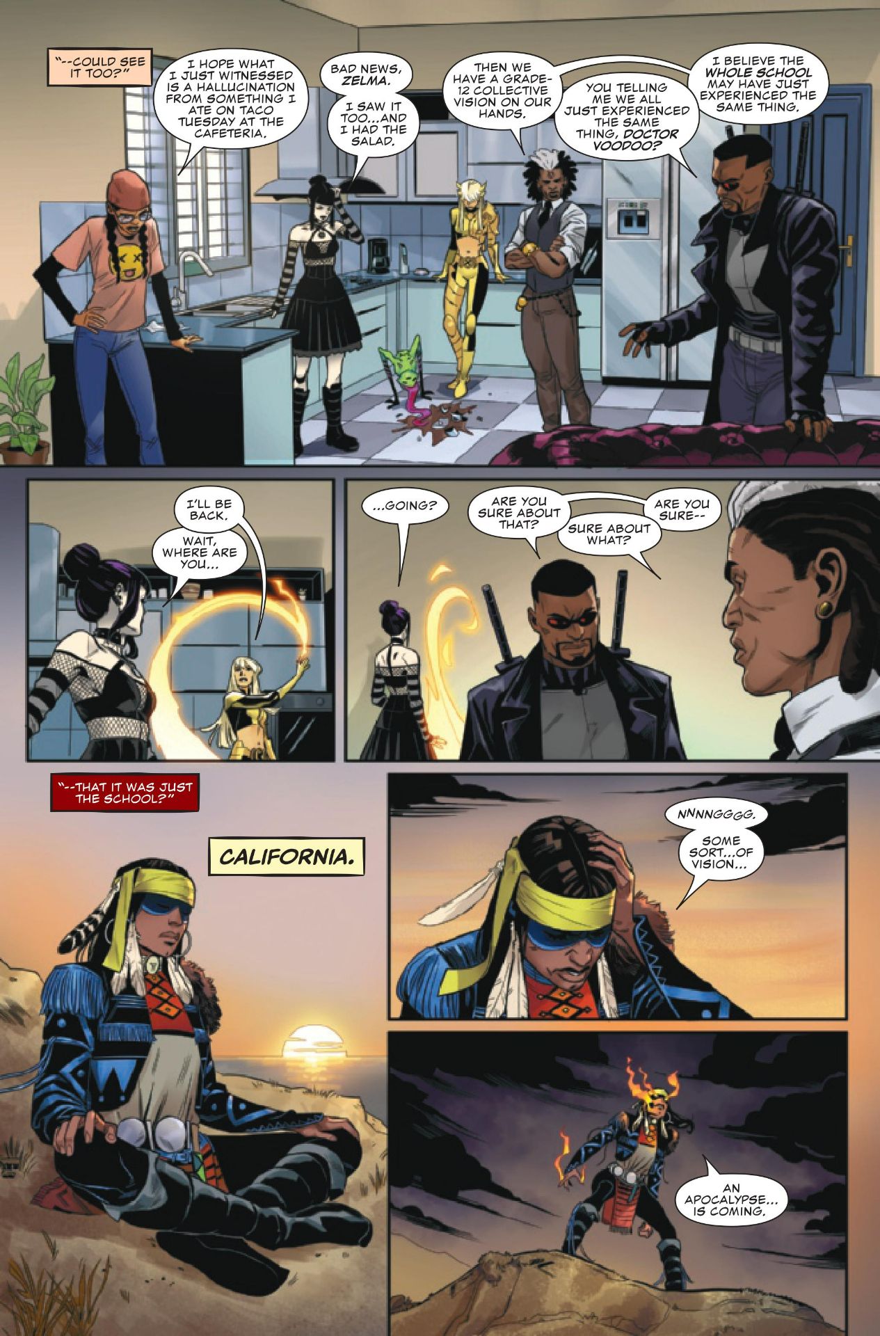 Midnight Suns #1 page