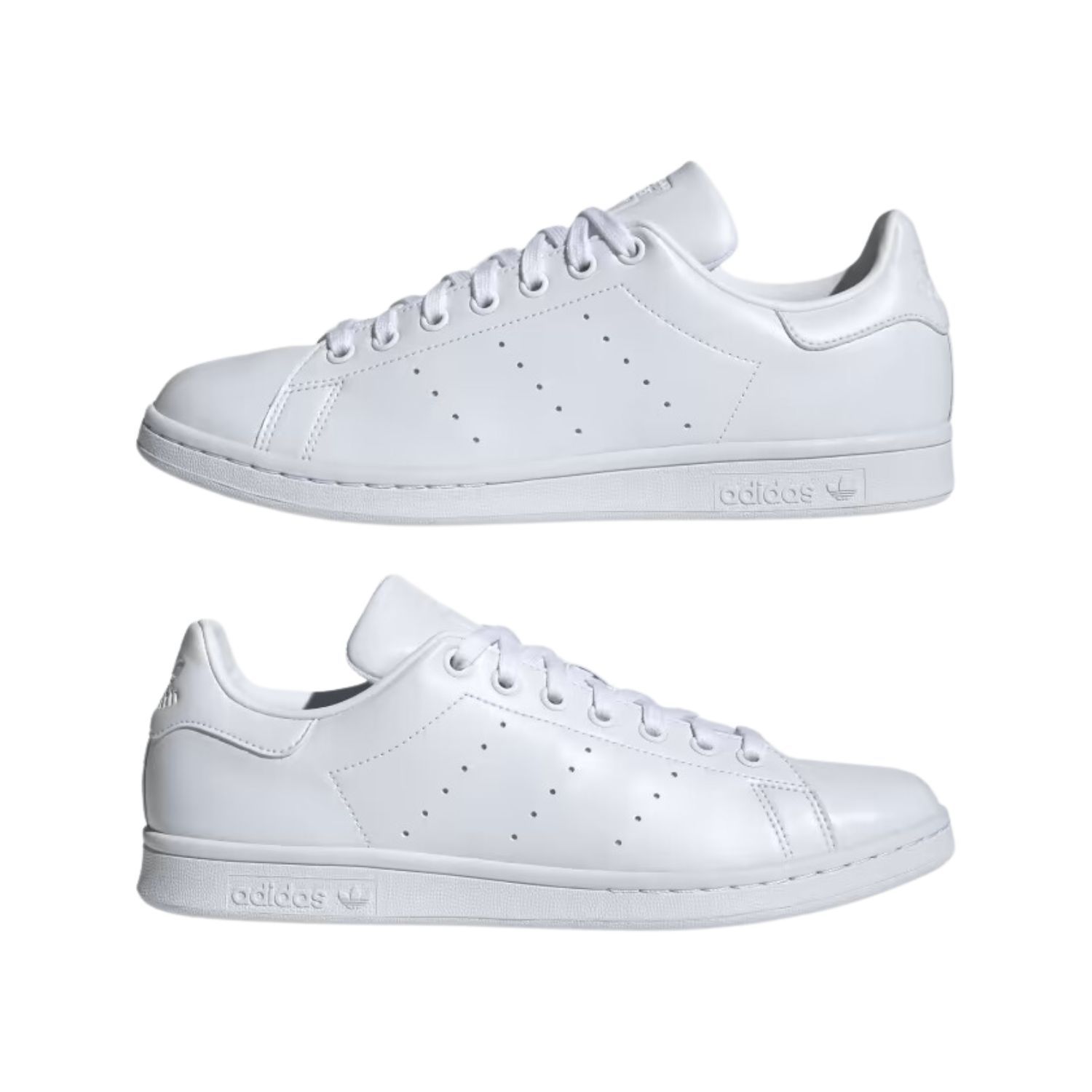 trendy white trainers