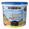 Ronseal Fence life plus Slate Matt Fence & shed Wood treatment