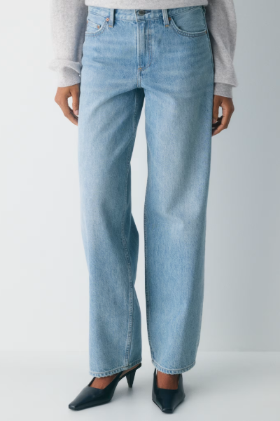 Denim Forum, The &#039;90s Vintage Lo-rise Baggy Tapered Jeans