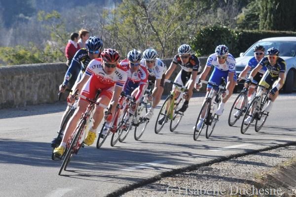 The lead group