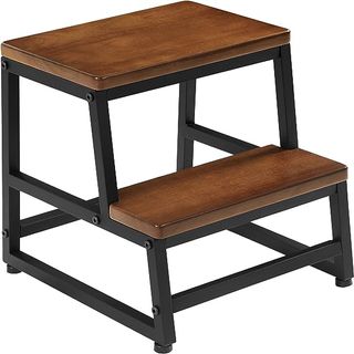 Wooden step stool 