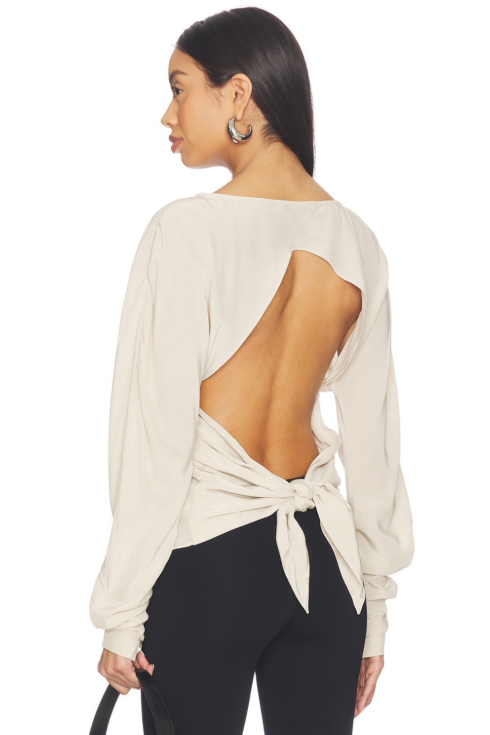 EAVES X Jasmine Tookes Amari Open Back Top
