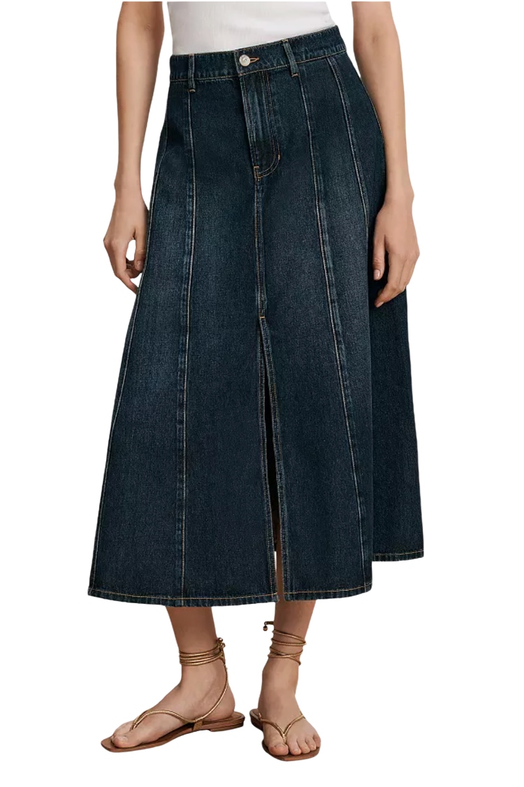 Veronica Beard , Nasreen Cotton Midi Skirt