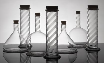 Peter Saville's laboratory-style glassware range