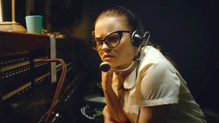 Sierra McCormick as Fay Crocker, a radio switchboard operator, in The Vast of Night