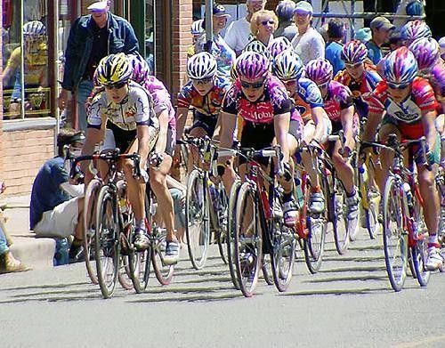 The women's race