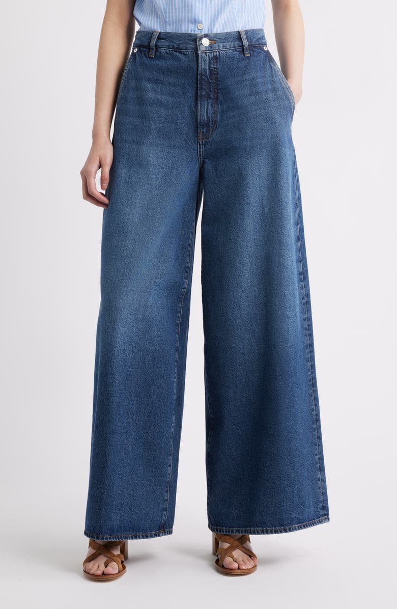 The Drape High Waist Wide Leg Jeans