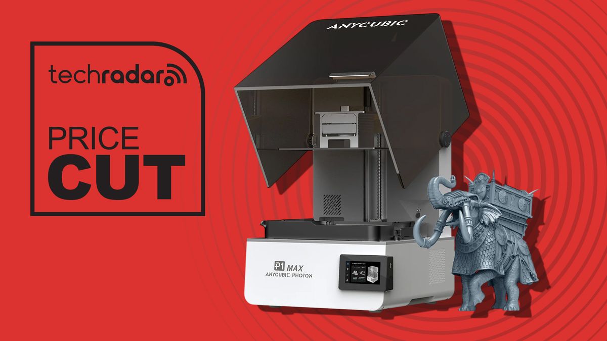 I recommend Anycubic's Photon P1 Max for big resin prints, and it's on sale
