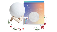 Mydethun 16 Colors LED 3D Moon Lamp: was $28.95,