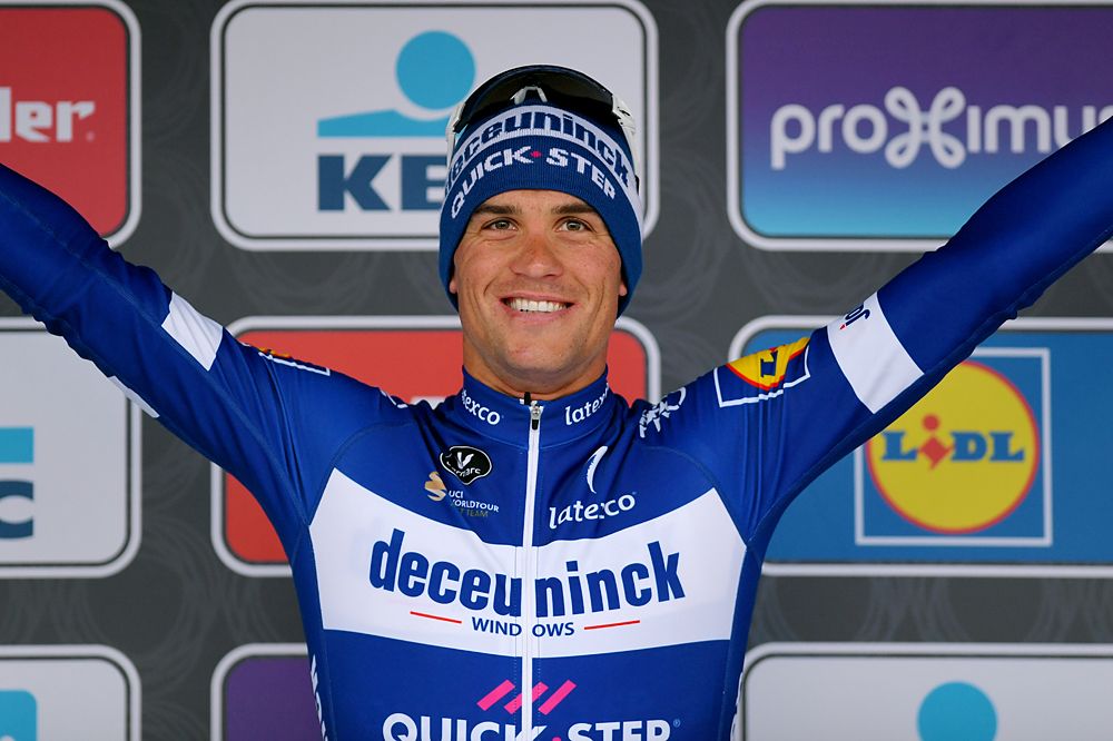Zdenek Stybar (Deceuninck-QuickStep) wins Omloop Het Nieuwsblad