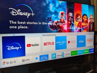 Disney+ on a Samsung Smart TV