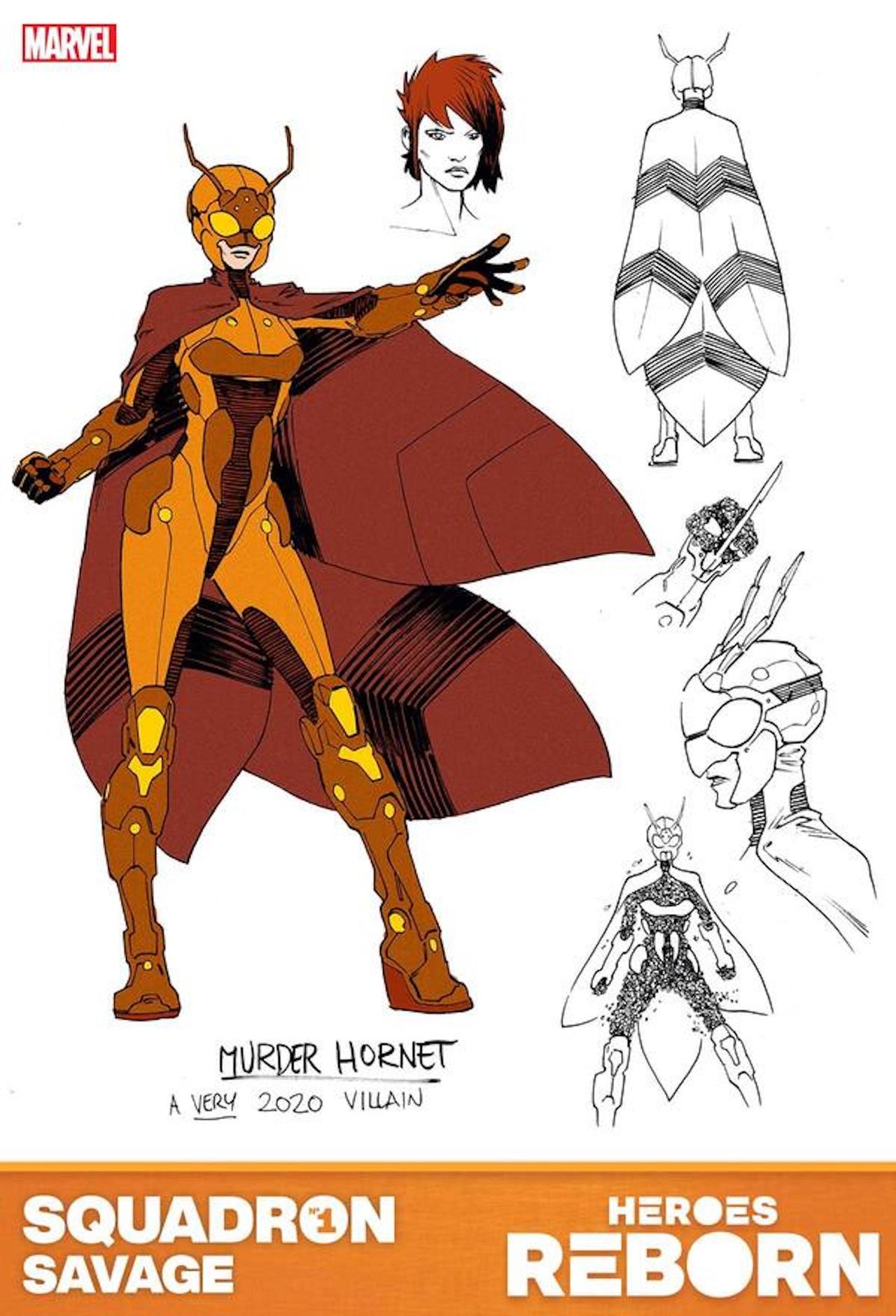 Squadron Savage character designs