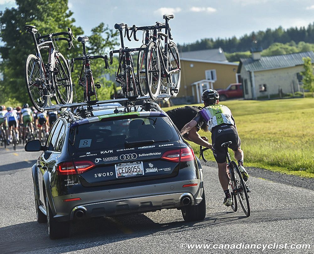 Tune-ups on the fly at Tour de Beauce