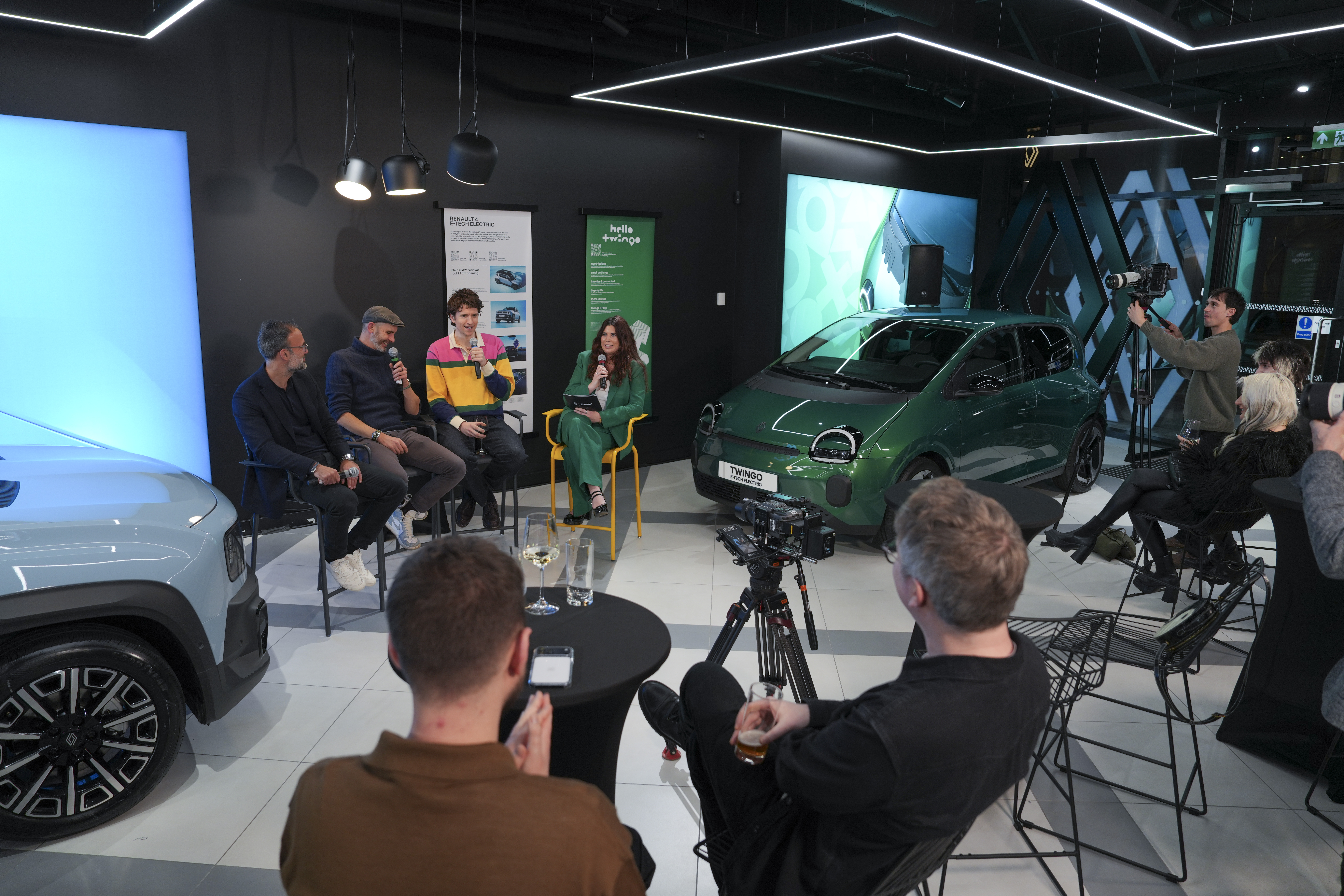 an image of the panel at the renault event