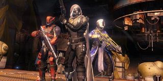 A fireteam forms in Destiny 2