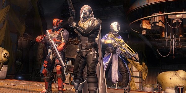 A fireteam forms in Destiny 2