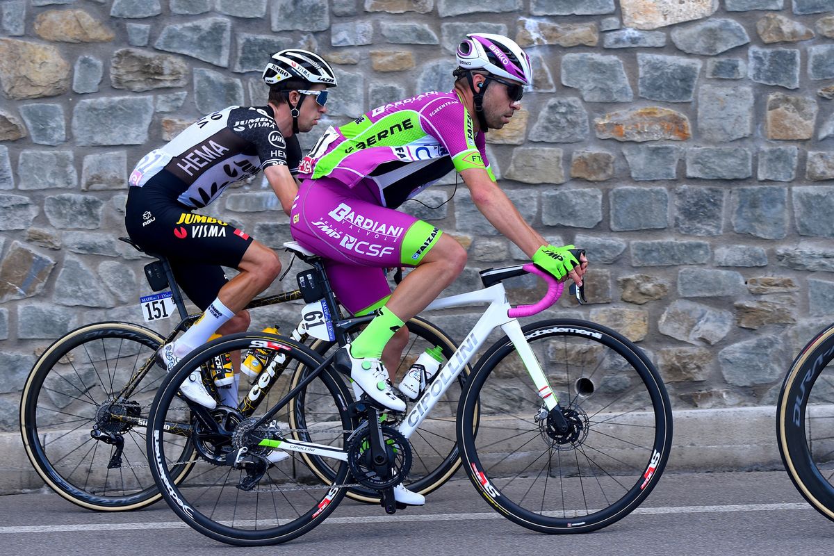 Giro dItalia 2021 104th Edition 12th stage Siena Bagno di Romagna 212 km 20052021 Giovanni Visconti ITA Bardiani CSF Faizane photo Dario BelingheriBettiniPhoto2021