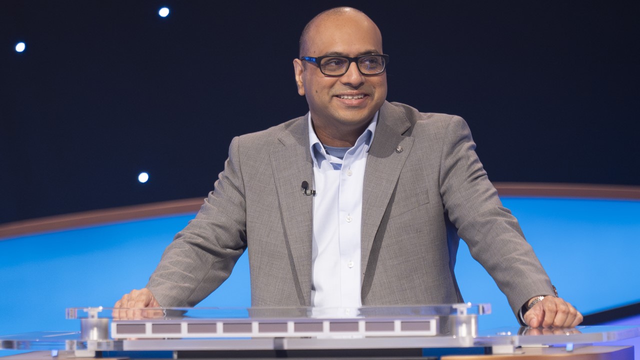 Yogesh Raut on Jeopardy! Masters Season 3 in 2025.