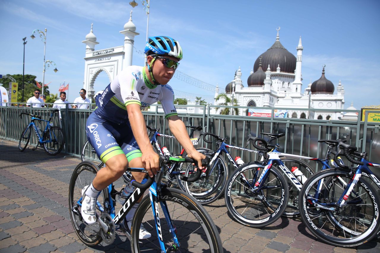Caleb Ewan (Orica-GreenEdge) was second for the second straight day