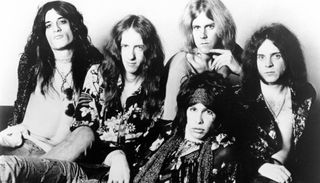 Aerosmith in the band's early days