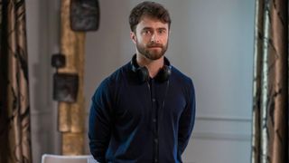 Daniel Radcliffe as Arthur Tobin in The Fall and Rise of Reggie Dinkins.