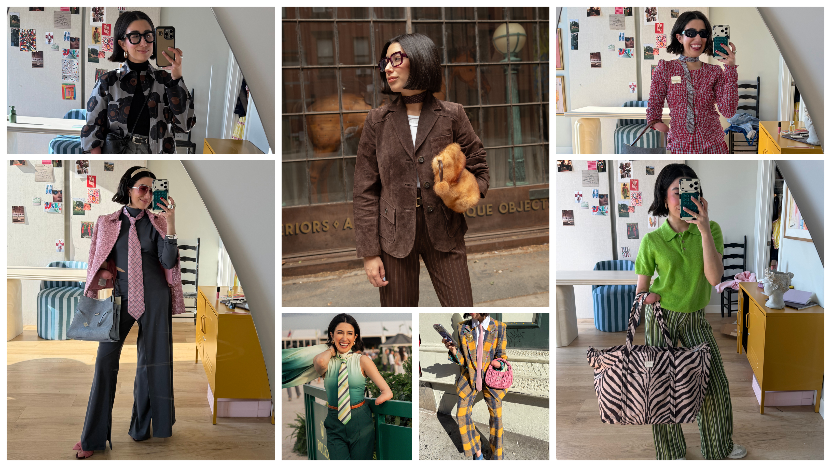 April Lockhart shows off her many fun workwear looks