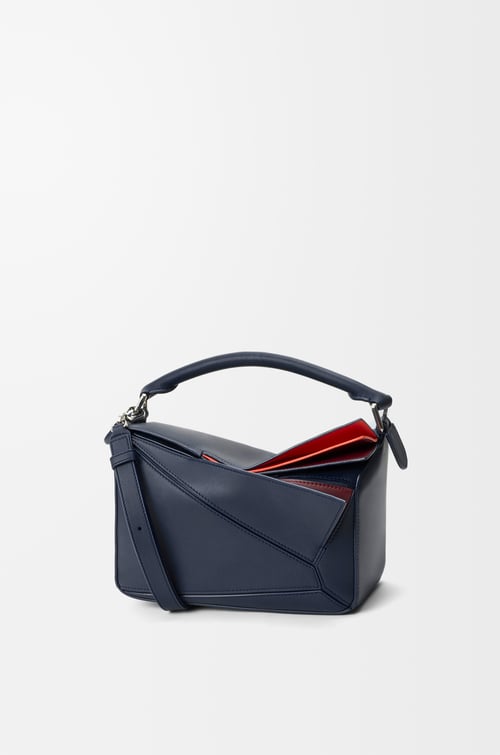Small Layered Puzzle Bag in Classic Calfskin