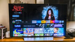 Fire TV home screen on Amazon Fire TV Stick 4K Max