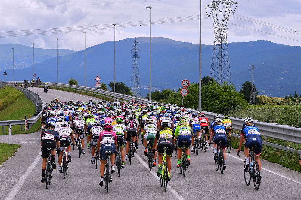 Scenery along the route of stage 3 at the Giro Rosa