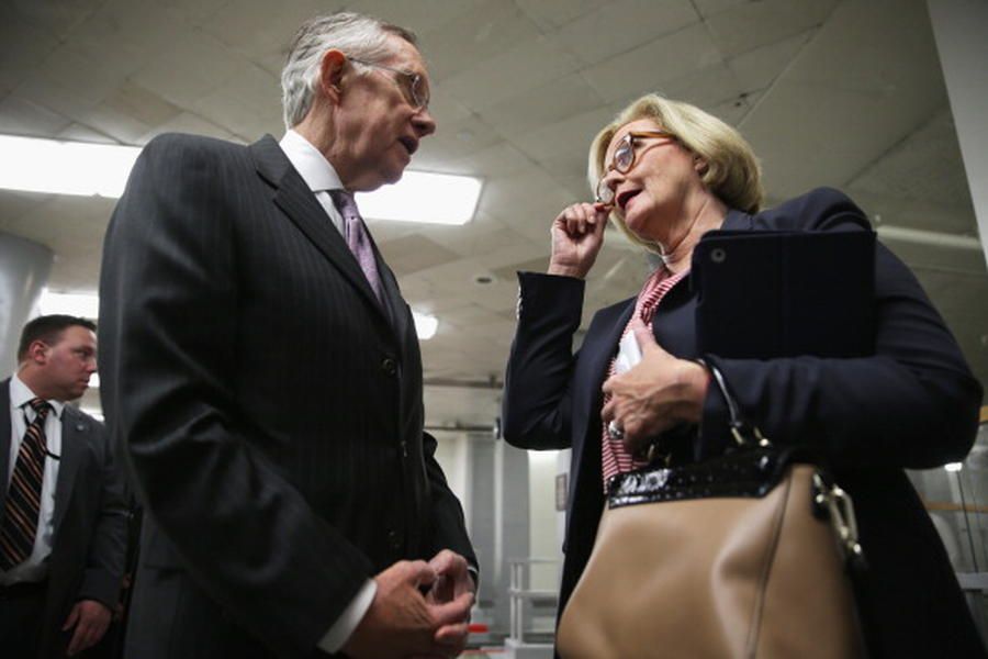 Sen. Claire McCaskill won&amp;#039;t vote for Reid as Democratic leader